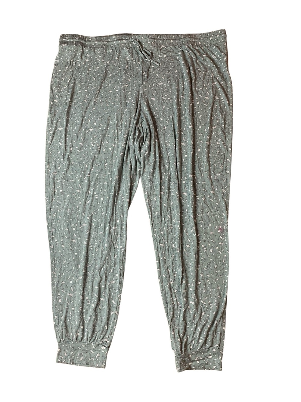 R LINE Floral Print Soft Knit Lounge Pants – Women’s 2X